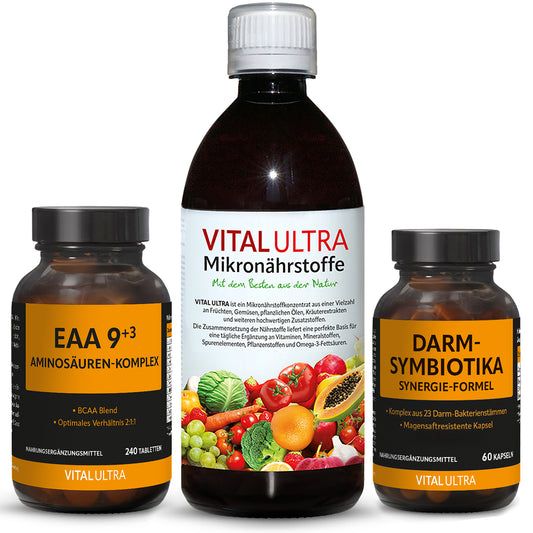 Vital Ultra, Darm-Symbiotika & EAA 9+³